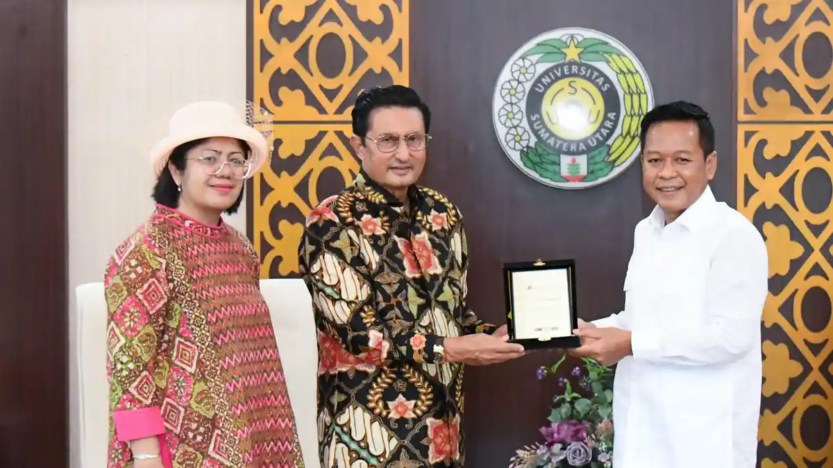 Lakukan Kunjungan ke USU, Fadel Muhammad Tekankan Soal Link and Match Perguruan Tinggi & Dunia Kerja