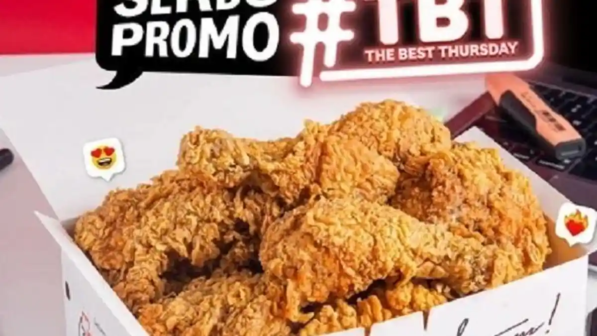 RABU SERU! Promo KFC Hari Ini 6 September 2023 Take Away Fest Rp50 Ribuan, 7 Ayam Harga Hemat
