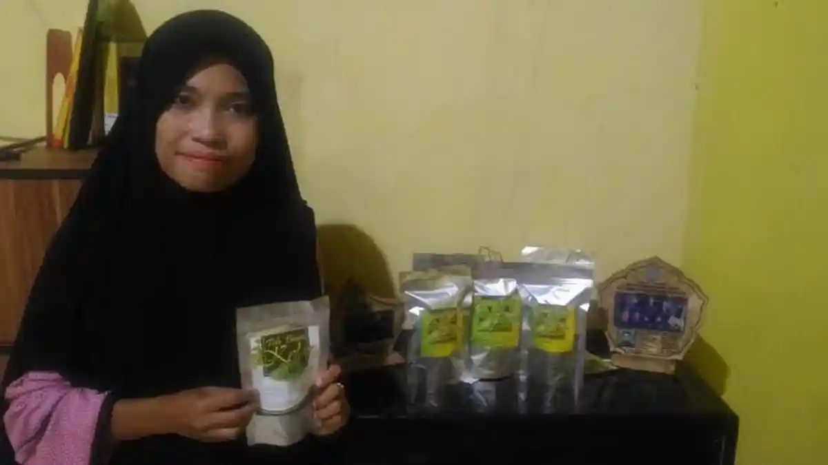 Simpan Banyak Khasiat, Teh Daun Kelor Buatan Warga Lamongan Bisa Perlancar ASI, Pas untuk Buka Puasa