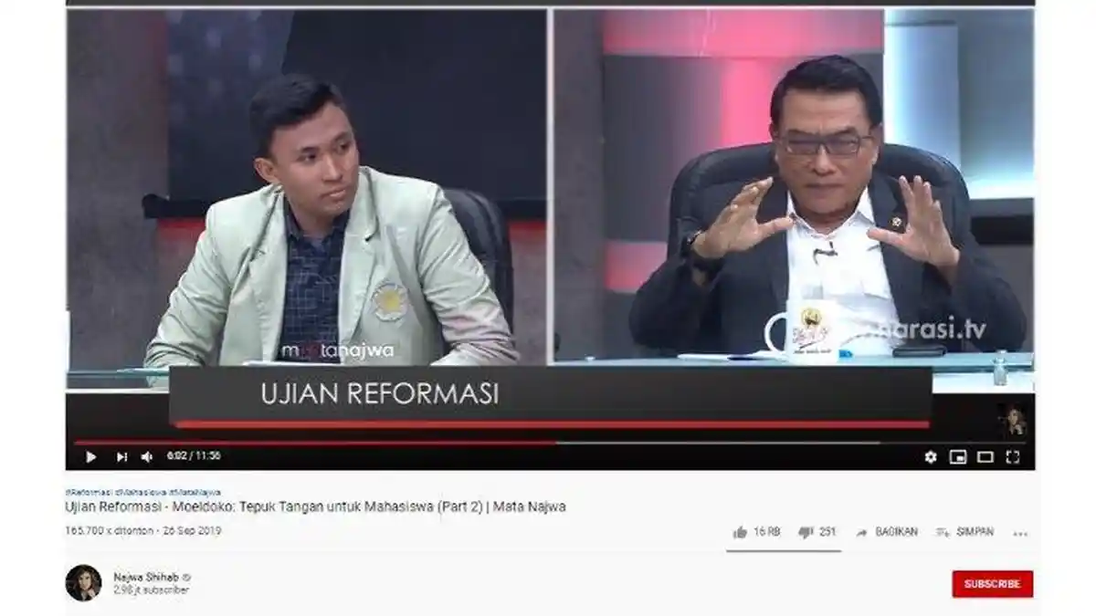 Moeldoko Panggil Bos pada Ketua BEM UGM lalu Tertawa tatkala Dengar Argumennya