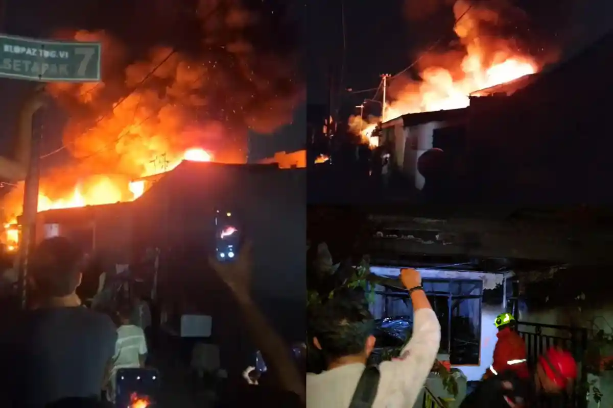 Sehari 3 Kebakaran di Makassar: Tidung, Antang, Sungai Limboto