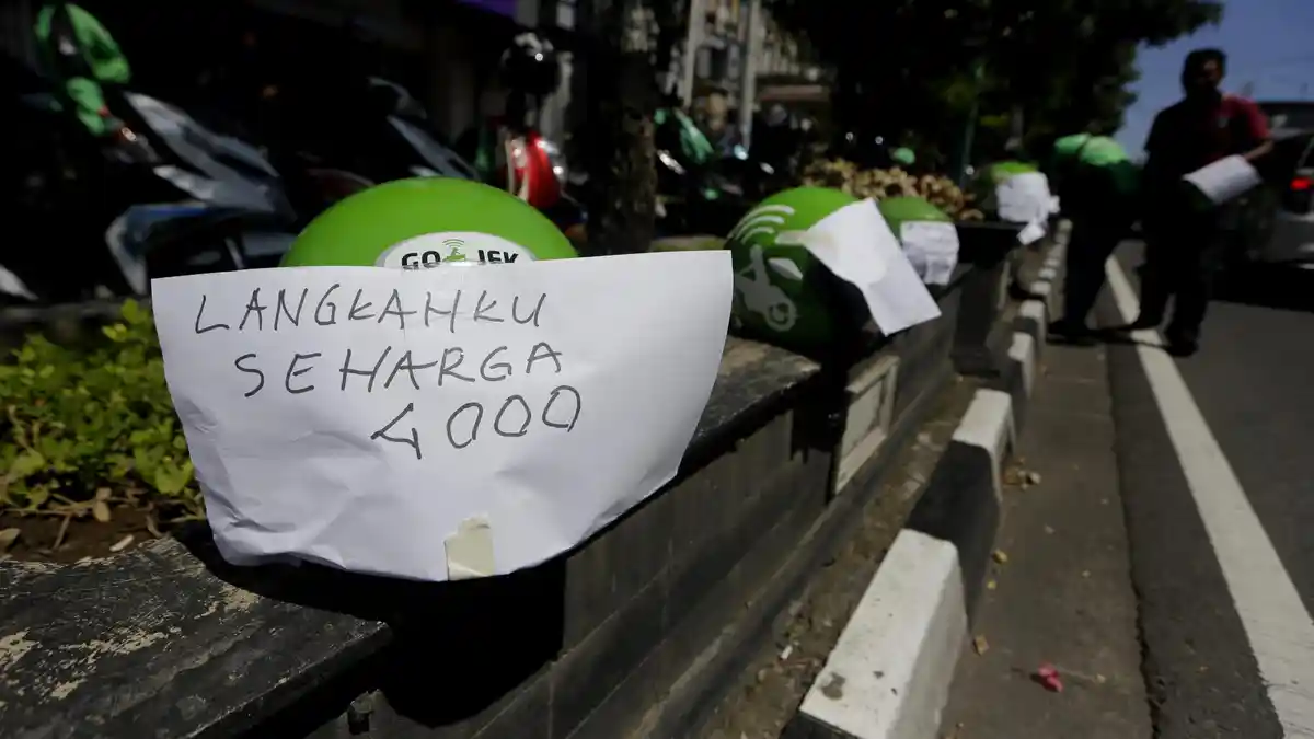 Pengemudi Ojek Online di Jakarta Capai 1 Juta, Tapi Pemerintah Belum Akui Keberadaan Mereka