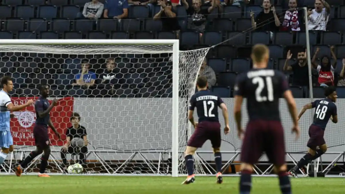 Mainkan Sejumlah Pemain Muda, Arsenal Ungguli Lazio Babak Pertama