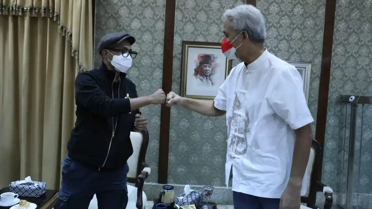 Ivanka Slank Malam-malam Datangi Gubernur Ganjar, Ada Pesan Bahagia ...