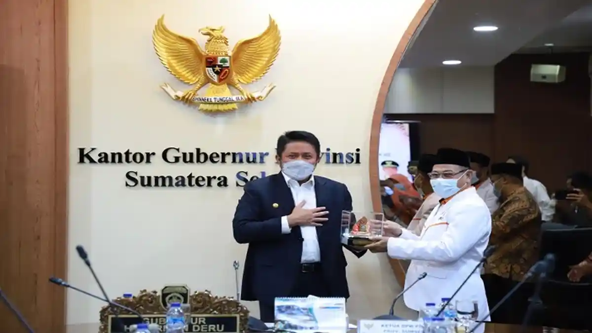 Terima Audensi DPW PKS Sumsel, Herman Deru: Kedewasaan Berpolitik di Sumsel Tetap Terjaga