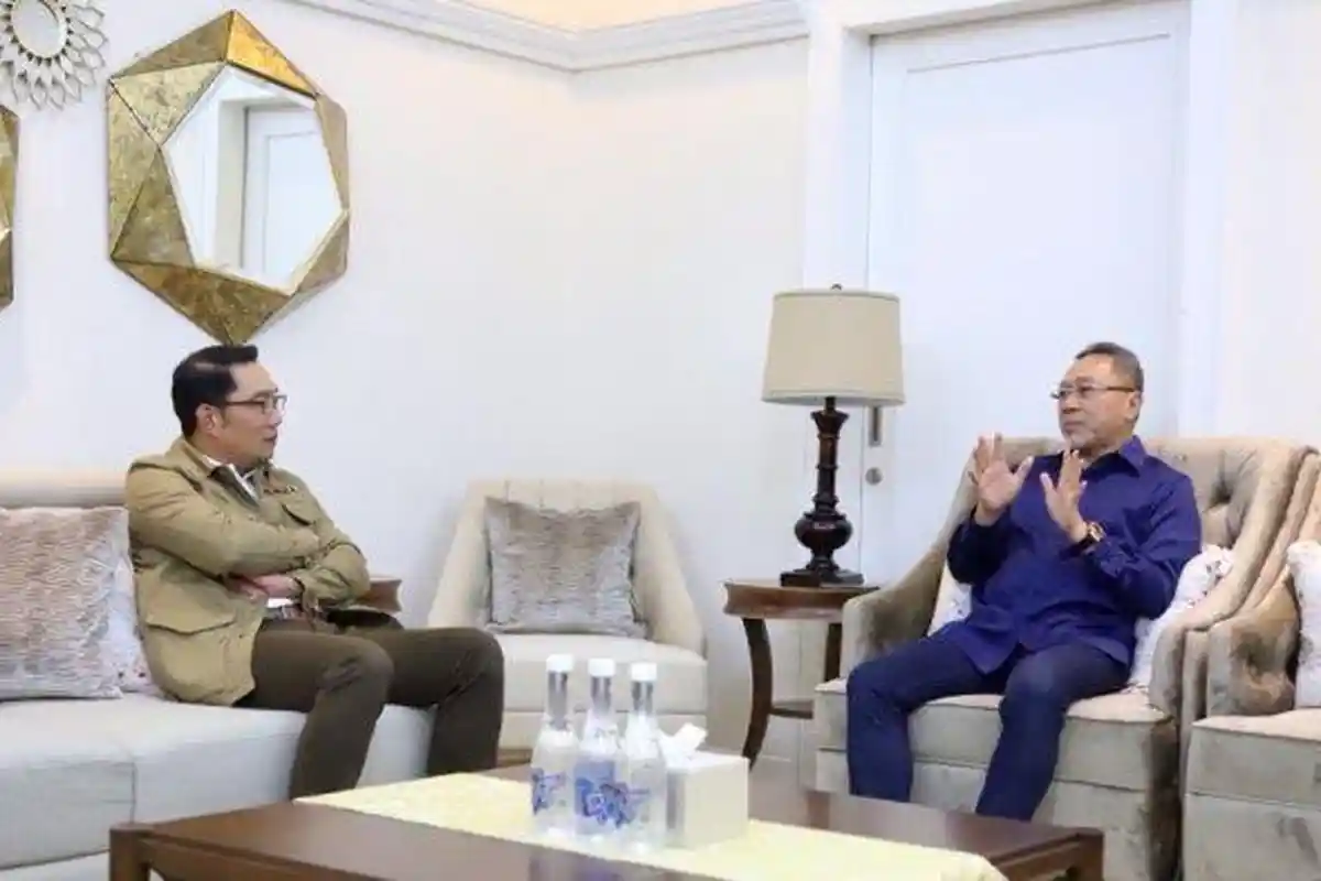Ridwan Kamil Temui Zulkifli Hasan dan Bicara 2 Jam, Jaga Asa untuk Pilpres 2024