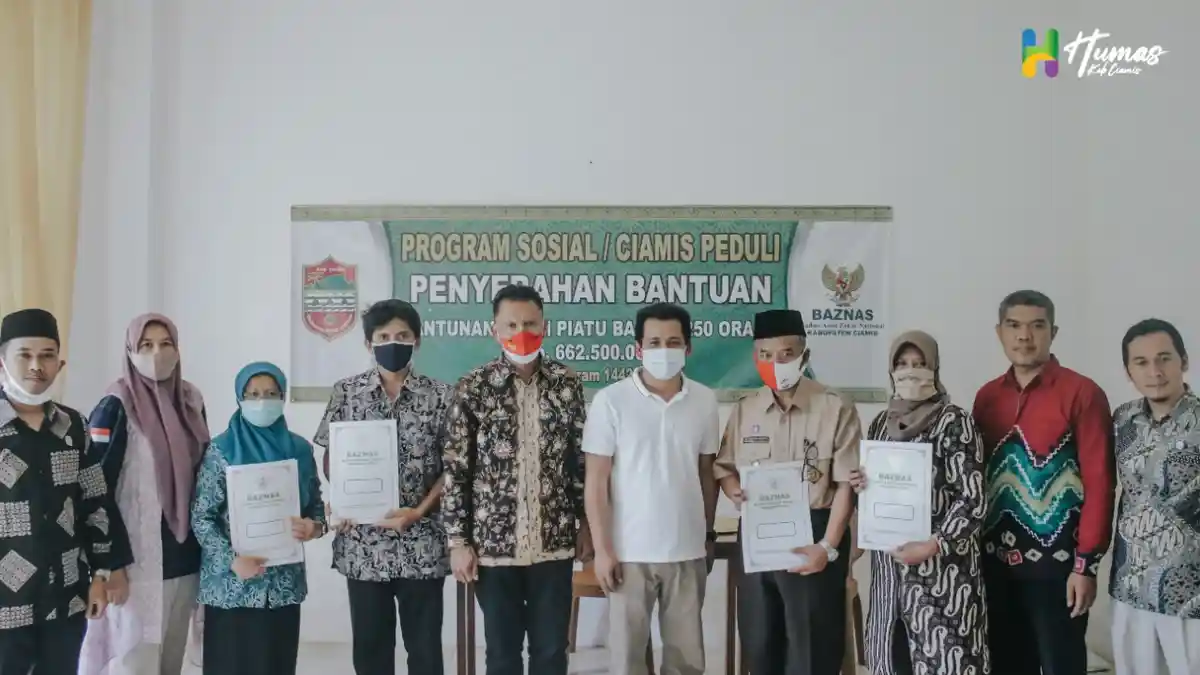 Setiap Anak Yatim Terima Rp 50 Ribu dari Infak Para ASN Pemkab Ciamis
