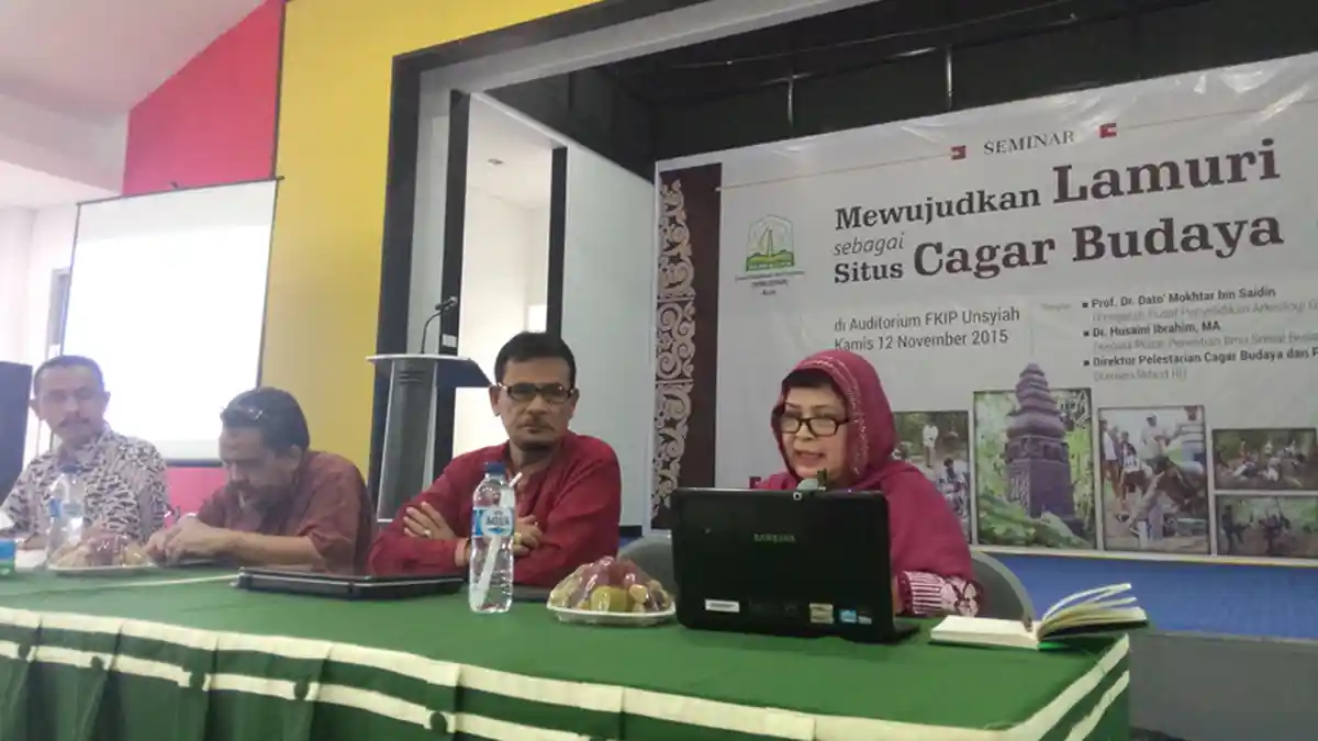 Mapesa Berharap Bukit Lamreh Jadi Laboratorium Arkeologi