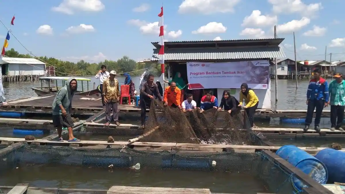 Posyandu Terapung Berdayakan Warga Lewat Keramba Ikan
