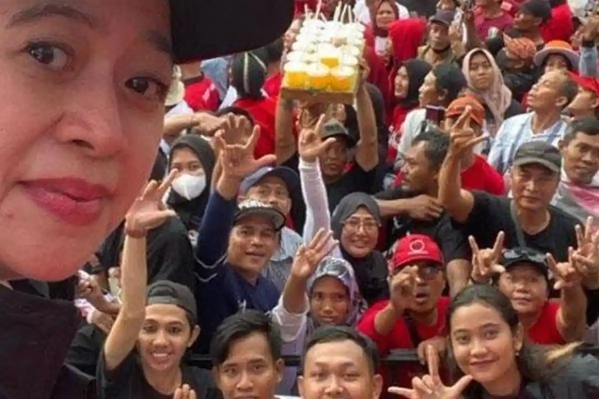 Ditanyai Puan Maharani Coblos Siapa, Massa Kampanye Ganjar-Mahfud MD Banyak yang Jawab Prabowo: Dua!