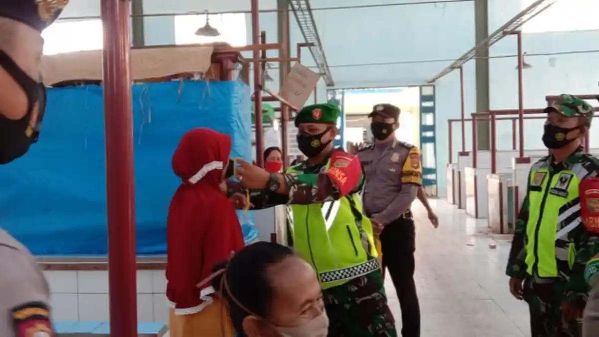 Tidak Patuh Prokes, Warga Pekalongan Lampung Timur Dapat Imbauan Humanis 
