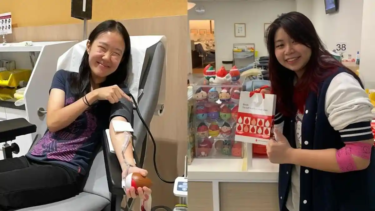 Remaja Singapura Ajak Donor Darah Saat Jumlah Pendonor Muda Turun Drastis