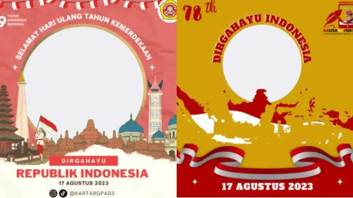 20 Link Twibbon HUT RI yang ke-78 Lengkap Cara Menggunakannya
