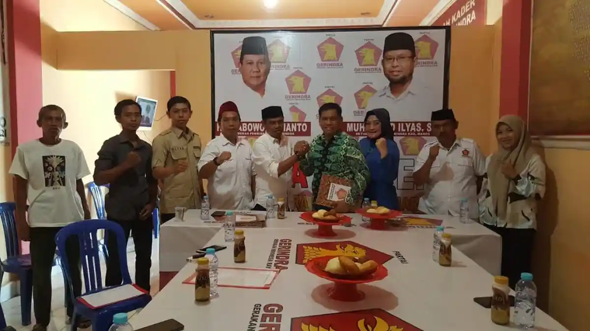 Ini Balon Bupati Maros Pertama yang Mendaftar di Gerindra Kubu Ilyas Cika