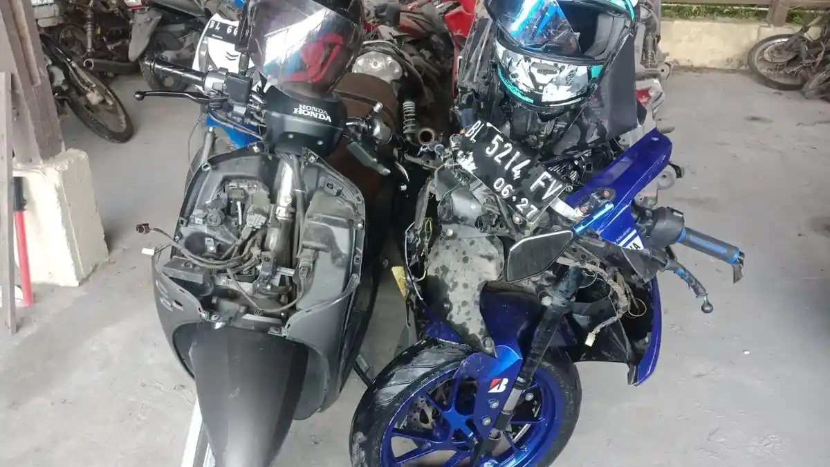 Dua Sepmor Tabrakan di Bener Meriah, Seorang Pengendara Meninggal Dunia, Begini Kejadiannya