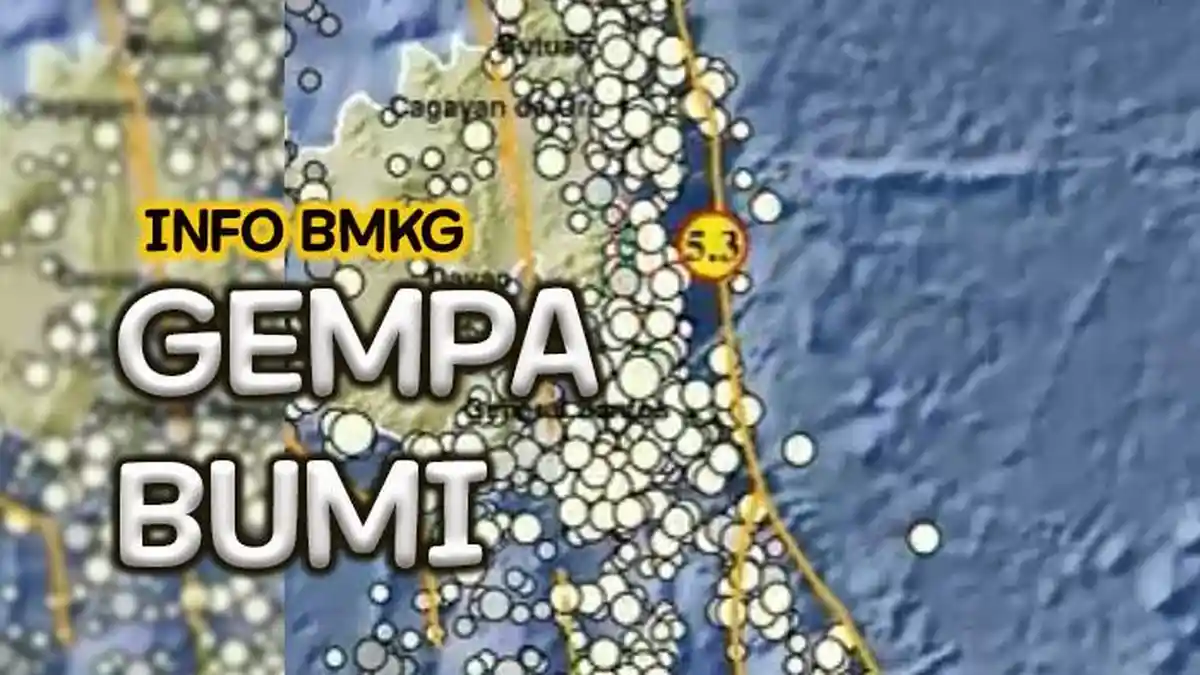 Info Gempa di Sulawesi Utara, Selasa 6 Agustus 2024, Kekuatan 5.3 SR 