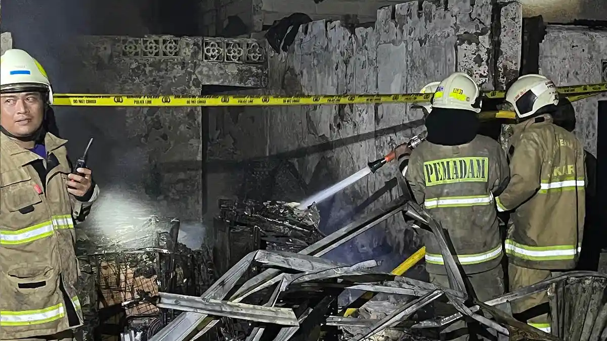 Update Data Kebakaran Tamansari Jakbar: 400 Rumah Terbakar,  7 Warga Terluka