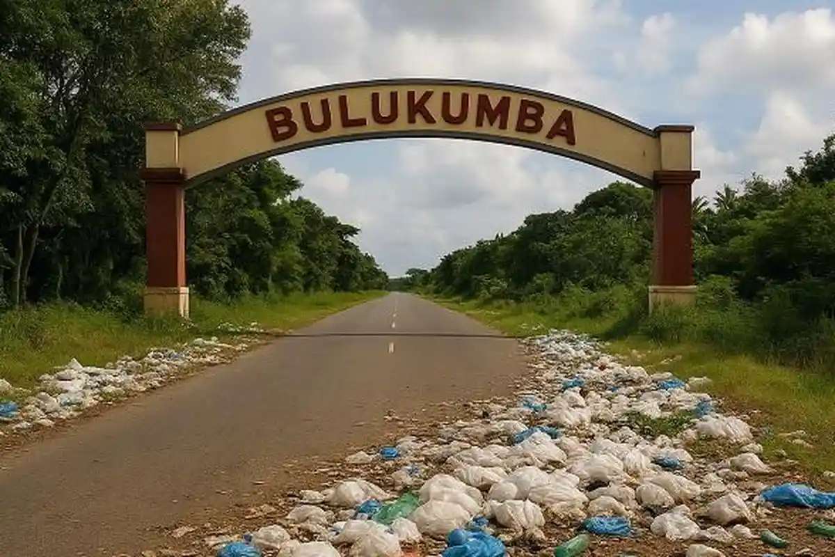 Sampah Bikin Sesak Nafas, Jalan Bulukumba-Sinjai Kini Kumuh dan Berbau