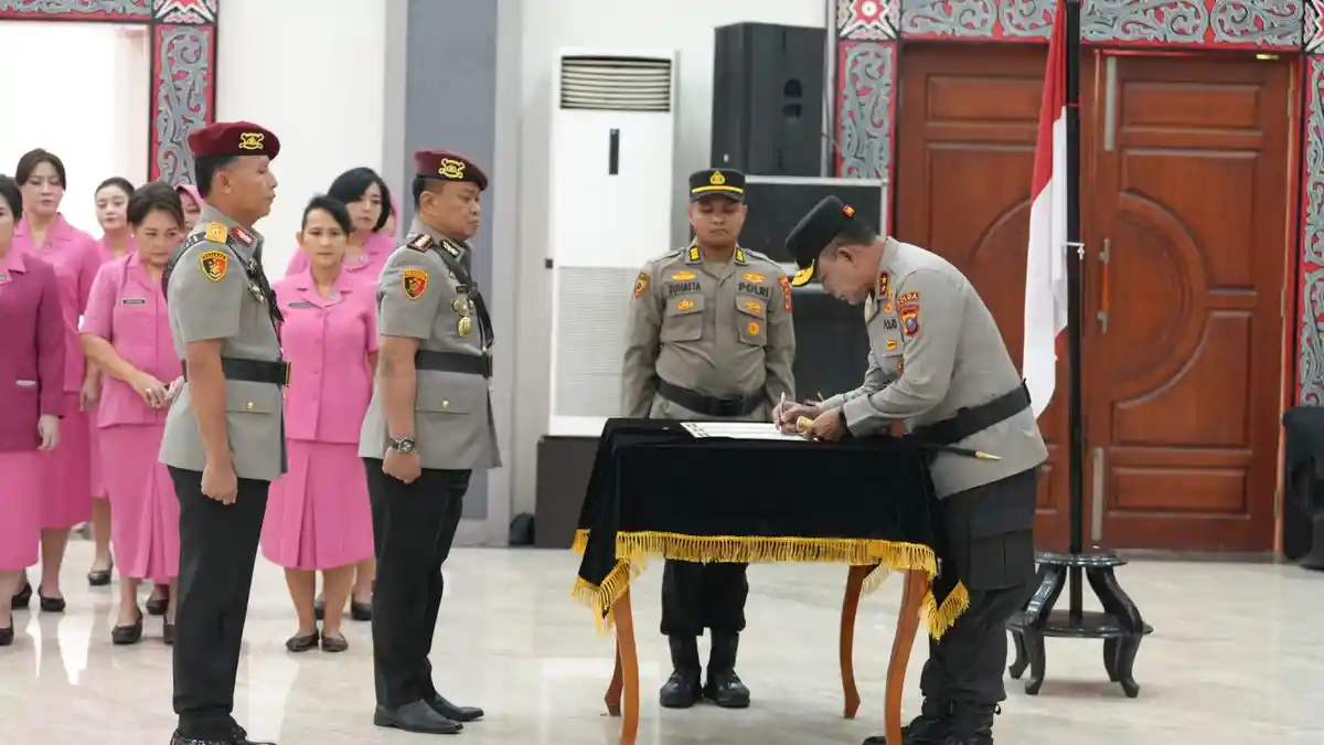 Dirreskrimum Polda Sumut Berganti, Kombes Ricko Taruna Mauruh Resmi Gantikan Brigjen Sumaryono