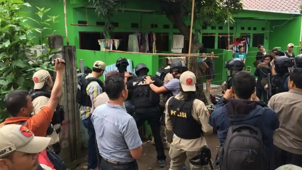 Warga Cipayung Tak Menyangka Tetangganya Terduga Teroris Karena Orangnya Ramah
