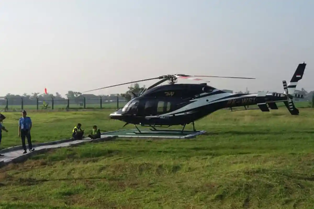 Tahun Depan dari Bandara Soekarno-Hatta Bisa Naik Helikopter ke Jabodetabek dan Bandung