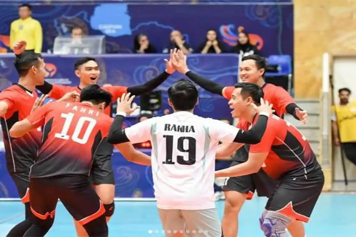 Hasil Voli Indonesia vs India Hari Ini Kejuaraan AVC Championships 2023 Tuntas Tiga Set