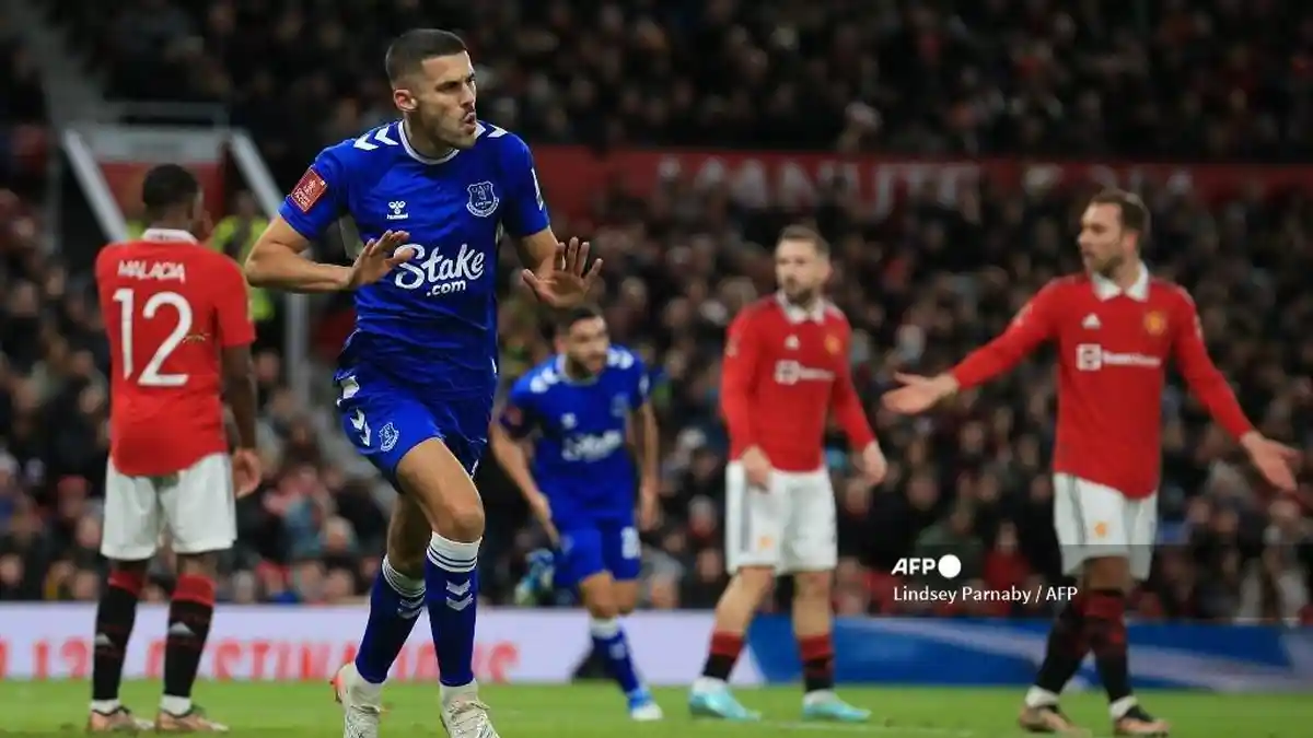 Hasil Babak Pertama Manchester United vs Everton Piala FA: Setan Merah & The Toffees Sama Kuat 1-1