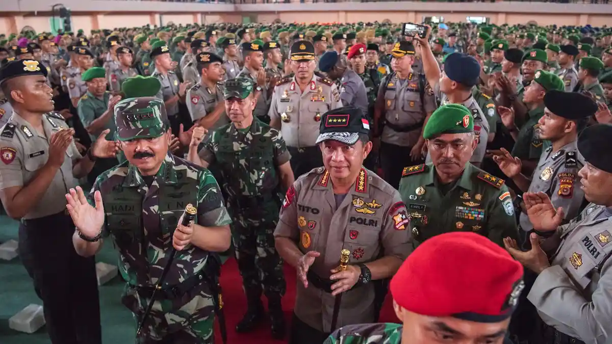 Pengamat Nilai Langkah tepat dan Positif Polri Gandeng TNI