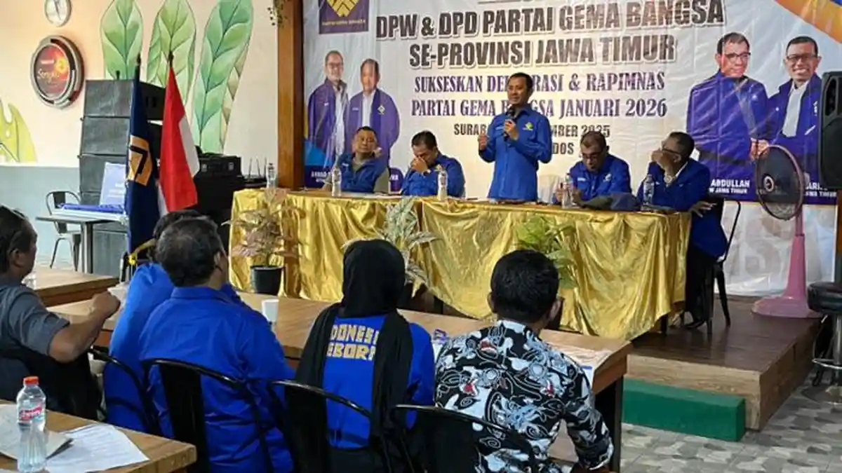 Rakorwil Pertai Gema Bangsa di Surabaya, Optimistis Ikut Kontentasi ...