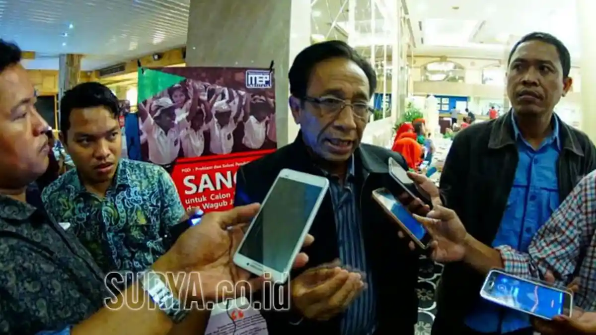 Bertekad Benahi Pendidikan  Jatim, Guru Besar Unesa Prof Dr Yatim Riyanto Siap Maju Cawagub