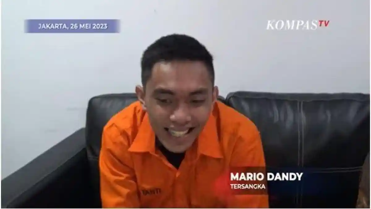 Sambil Cengar-cengir, Mario Dandy Sampaikan Maaf pada David Ozora: Tapi Nanti Ada Pembelaan