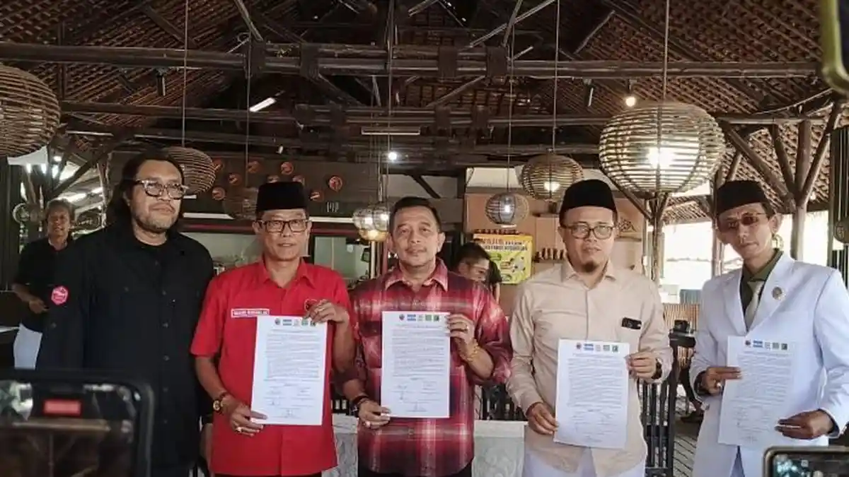 5 Parpol Tandatangani Nota Kesepahaman Jelang Pilkada Ciamis 2024, Ini Tujuannya
