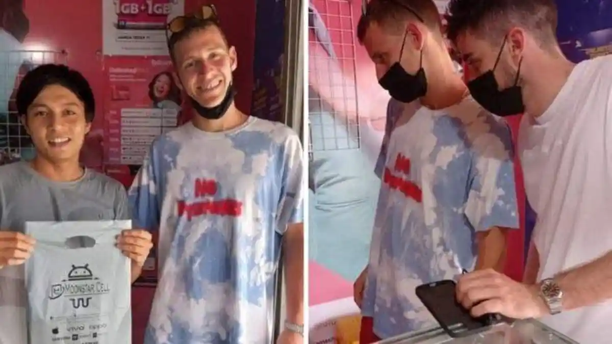 Cerita Pemuda di Mandalika Bertemu Pebalap Fabio Quartararo Mampir ke Konternya untuk Beli SIM Card