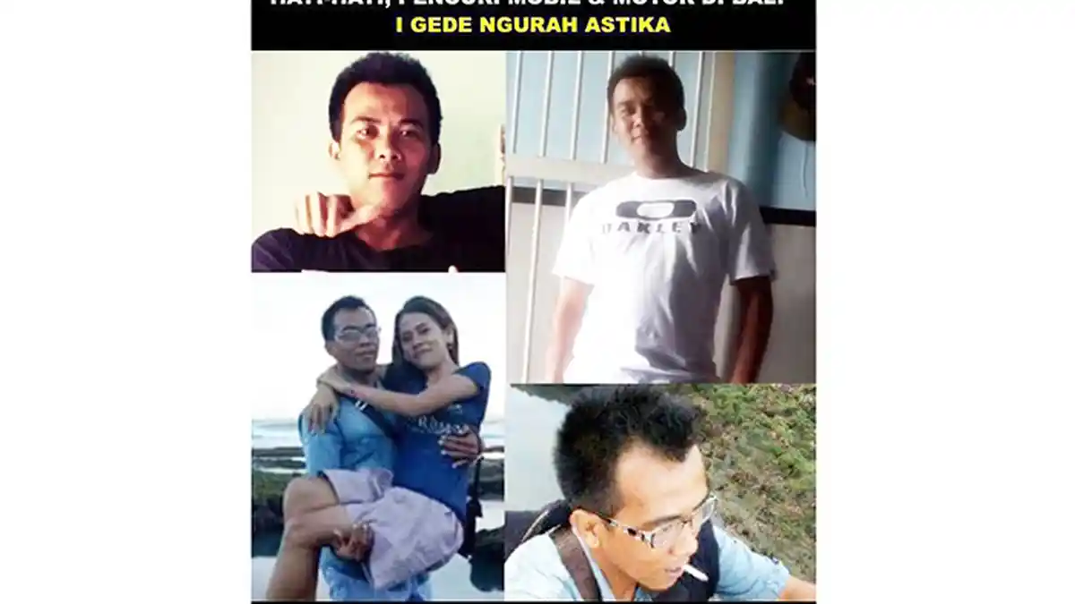 TERKUAK, Terduga Pelaku Pembunuhan Aiptu Made Suanda Berasal dari Tabanan, Ini Catatan Kriminalnya