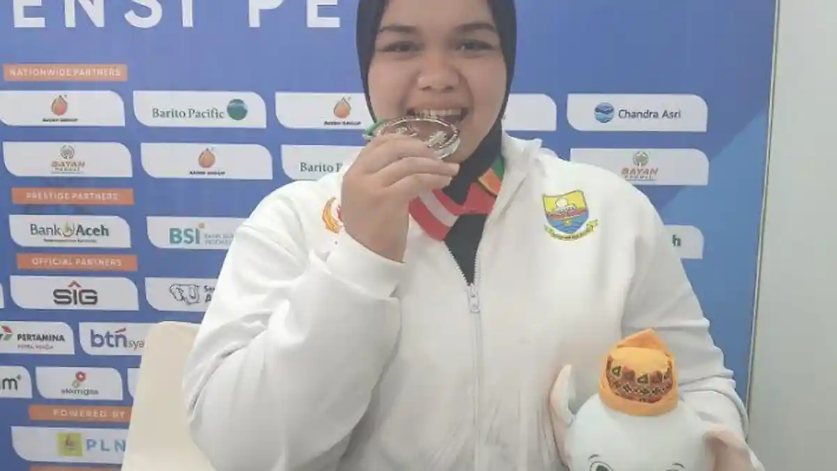 PON Aceh-Sumut : Kirim 7 Atlet, Cabor Angkat Besi Raih Total 6 Medali Termasuk 2 Emas
