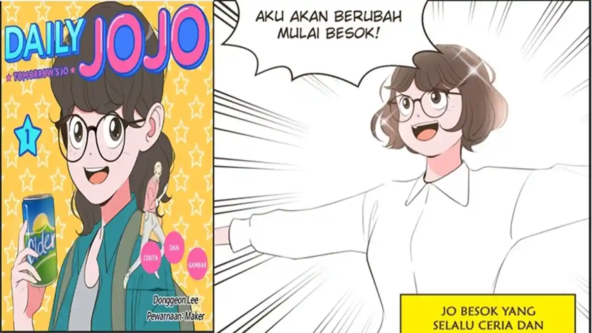 Daily Jojo Webtoon Baru yang Berkisah Soal Dua Manusia Bernama Jo dengan Kepribadian Berbeda