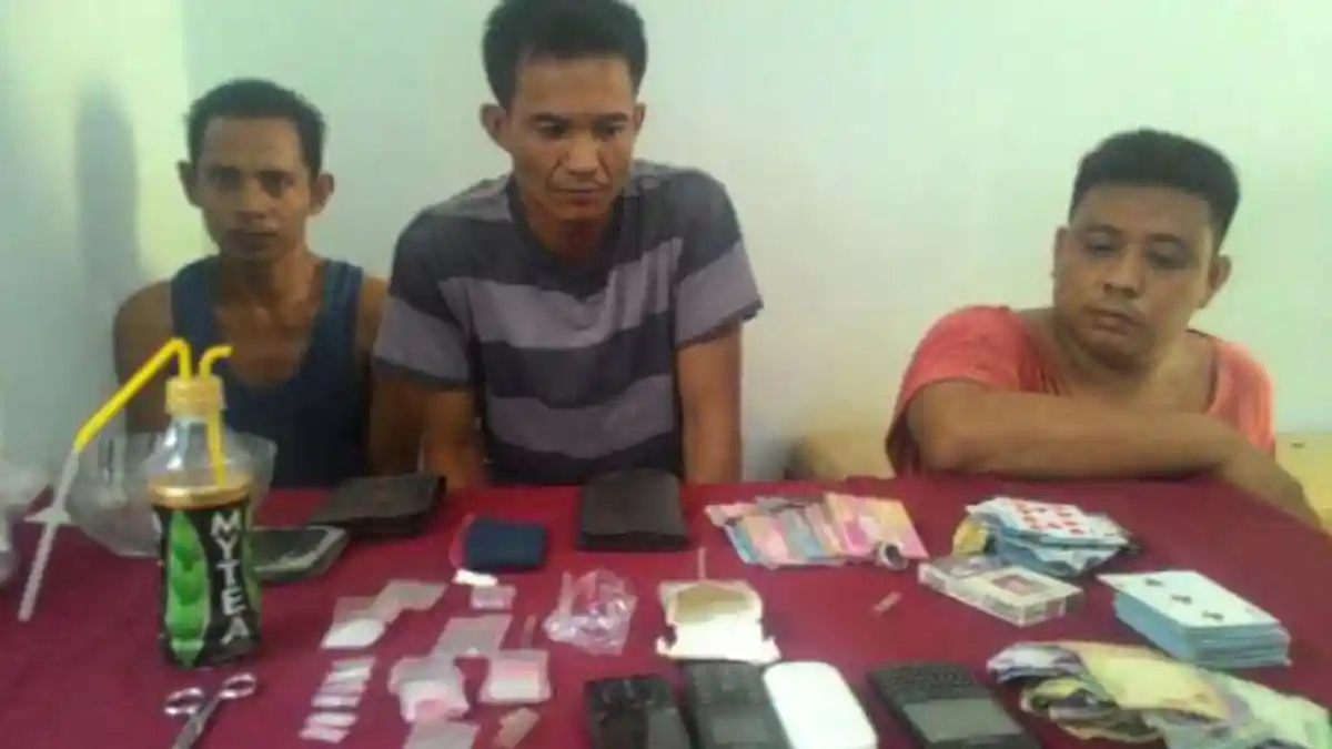 Nyabu Sambil Main Kartu, Kepala Seksi Trantib Ditangkap Polisi