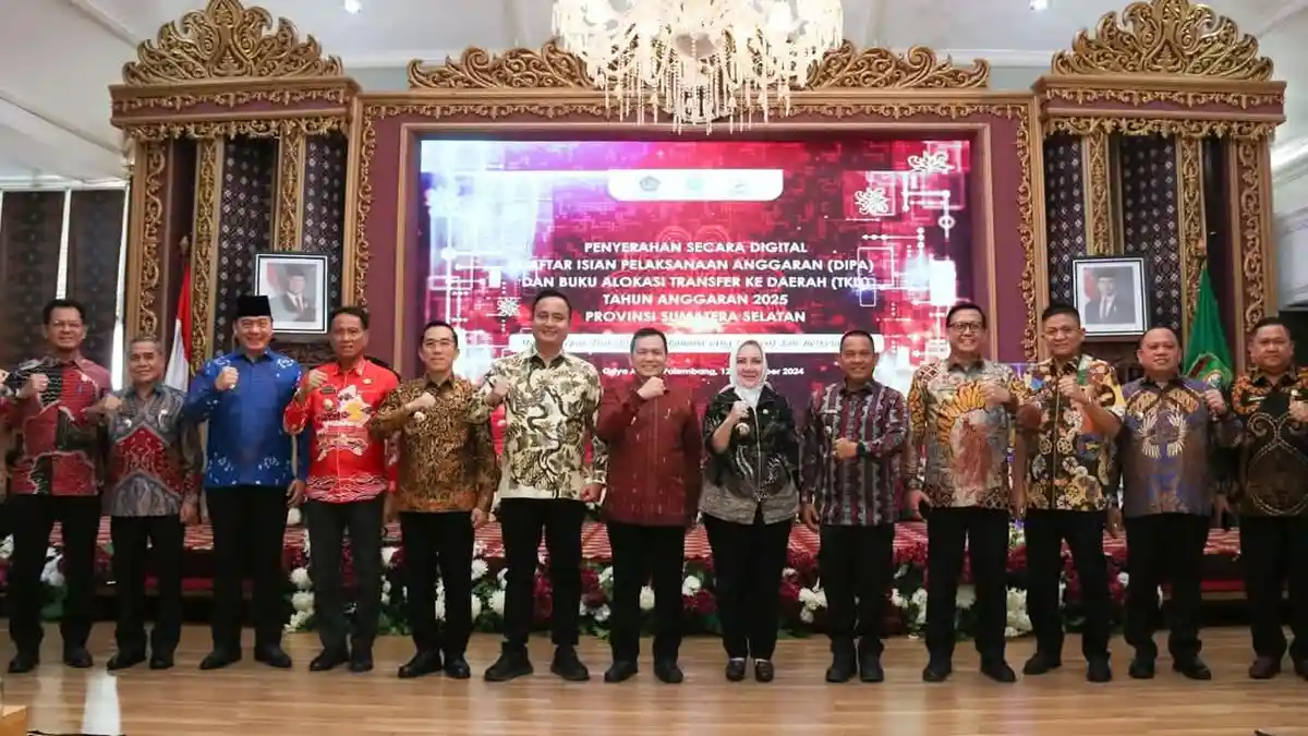 Bupati Musi Rawas Hadiri Penyerahan DIPA dan TKD Tahun 2025