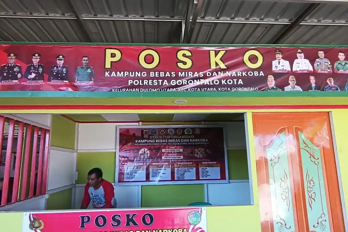 Kelurahan Dulomo Utara Jadi Kampung Tangguh Bebas Narkoba dan Miras di Gorontalo