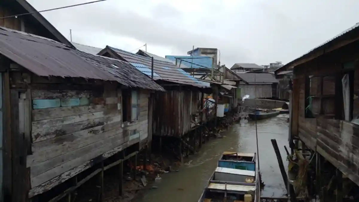 Normalisasi Sungai Terhenti, Dapur Rumah Warga Terbengkalai