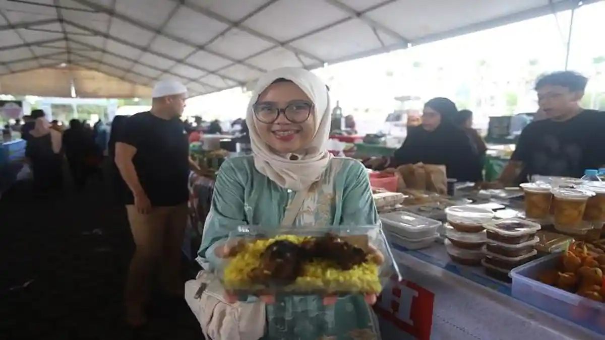Pasar Juadah Mujahidin, Ada Nasi Briyani Bercitarasa Timur Tengah dan Melayu
