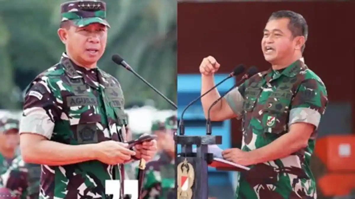 MUTASI TNI: Cek Jenderal Digeser Panglima TNI Agus Subiyanto, Jajaran Maruli Simanjuntak Terbanyak