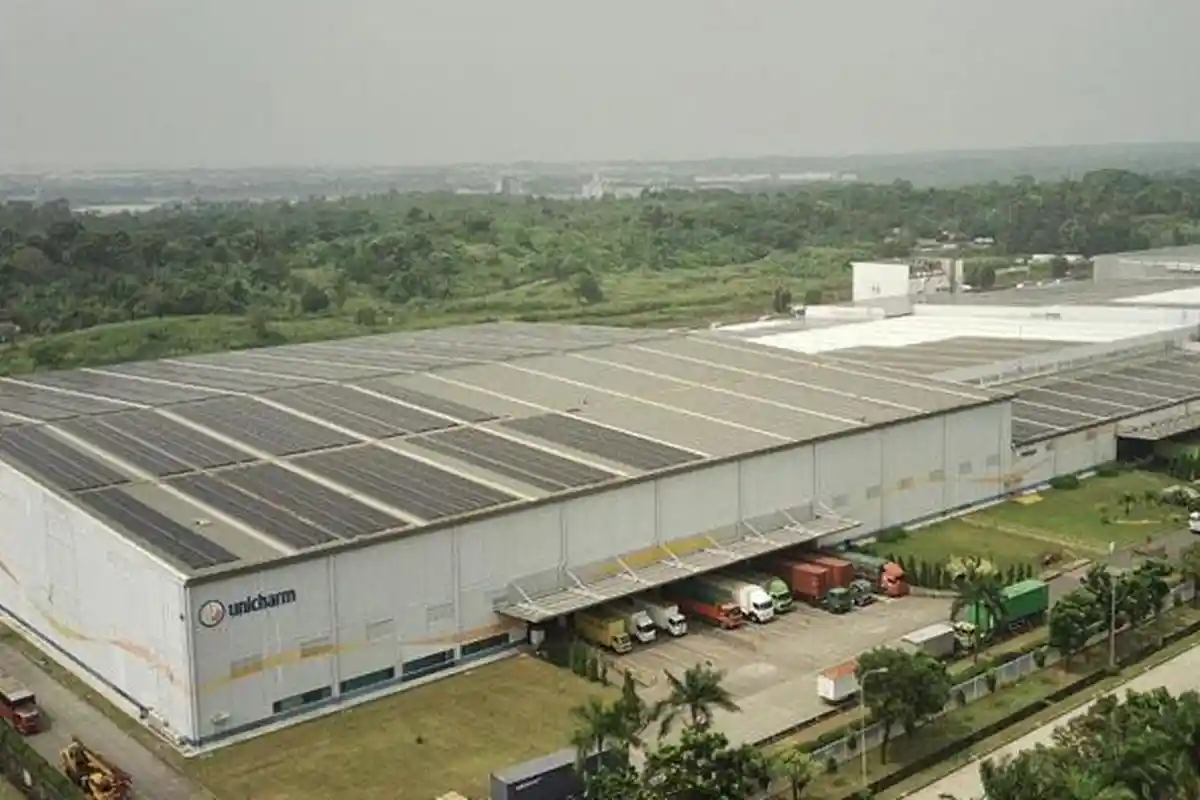 Pakai Kelistrikan Green Energy, Uni-Charm Indonesia Berkomitmen pada Pengurangan CO2