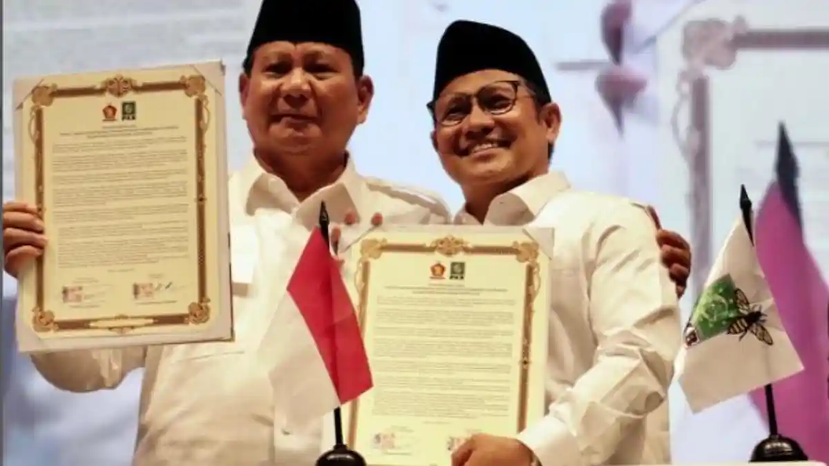 Sinyal Cak Imin Merapat ke Gerbong Ganjar, Koalisi PKB/Gerindra Retak, Deadlock Cawapres Prabowo?