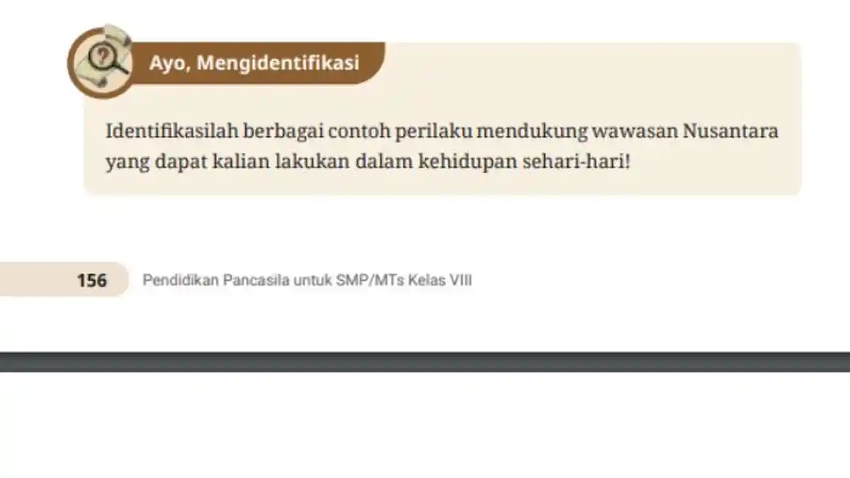 Kunci Jawaban Pendidikan Pancasila Kelas 8 Halaman 156 Bab 5: Ayo, Mengidentifikasi