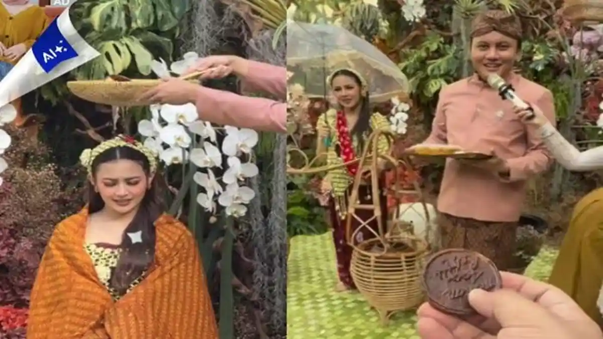 Cantiknya Mahalini Raharja Dalam Balutan Roncean Melati. Istri Rizky ...