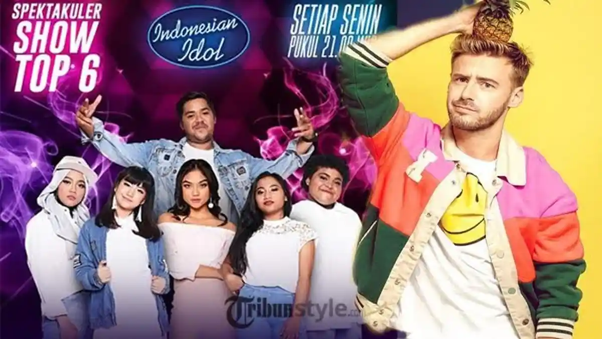 Live Streaming Indonesian Idol Top 6 di RCTI 21.00 WIB - Daftar Lagu dan Kedatangan Idol Perancis