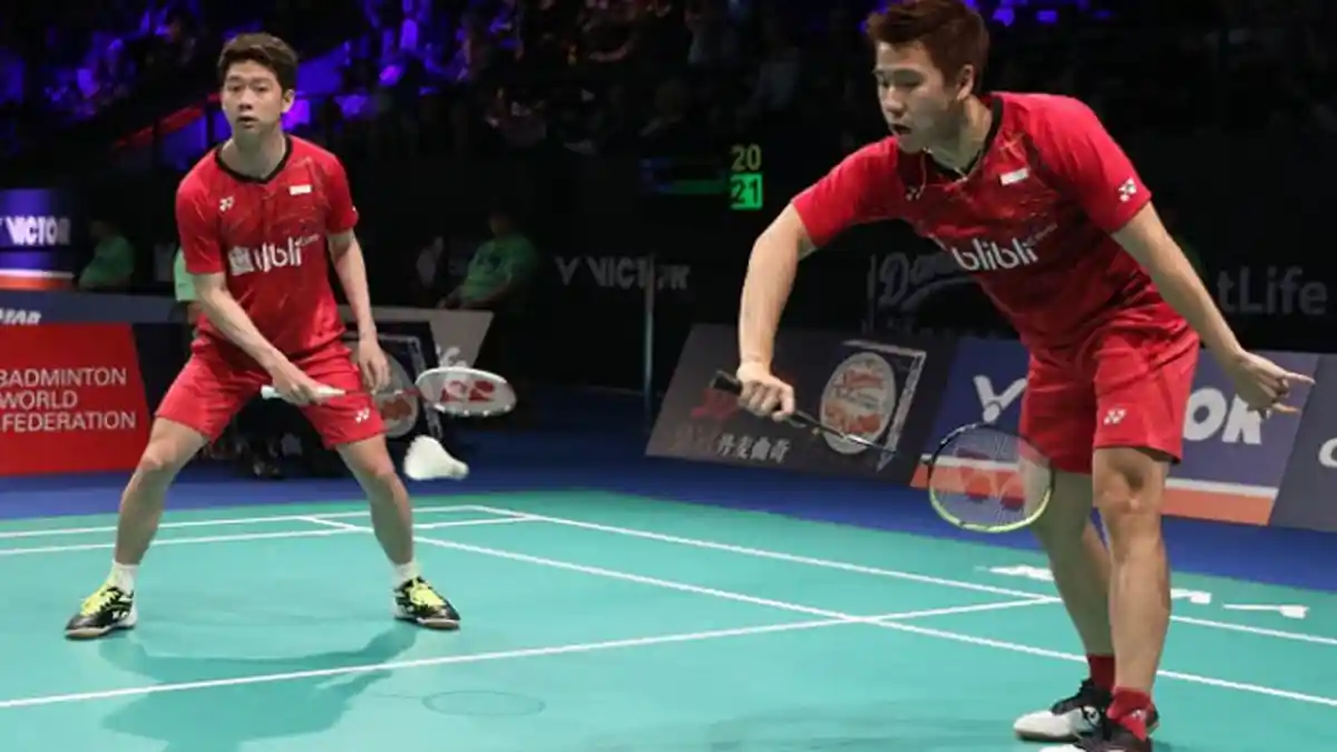 SESAAT Lagi! Link Live Streaming Indonesia Master 2023 Live iNews TV dan MNC TV, Marcus/Kevin Main