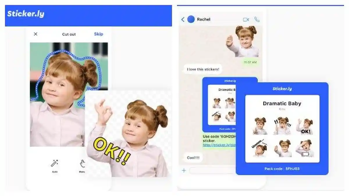 Berikut Cara Membuat Stiker WhatsApp Melalui Sticker.ly, Unduh di AppStore, Gunakan Akun Facebook
