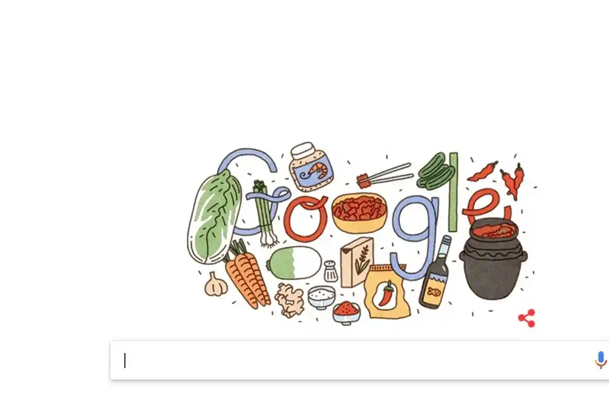 Kimchi Kuliner Khas Korea Jadi Google Doodle Hari Ini. Sudah Coba?